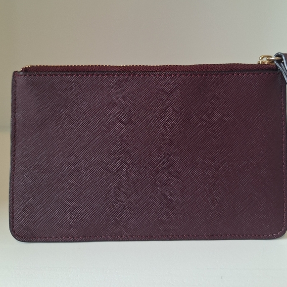 NWOT Kate Spade Merlot Saffiano Leather Wristlet - Picture 2 of 4